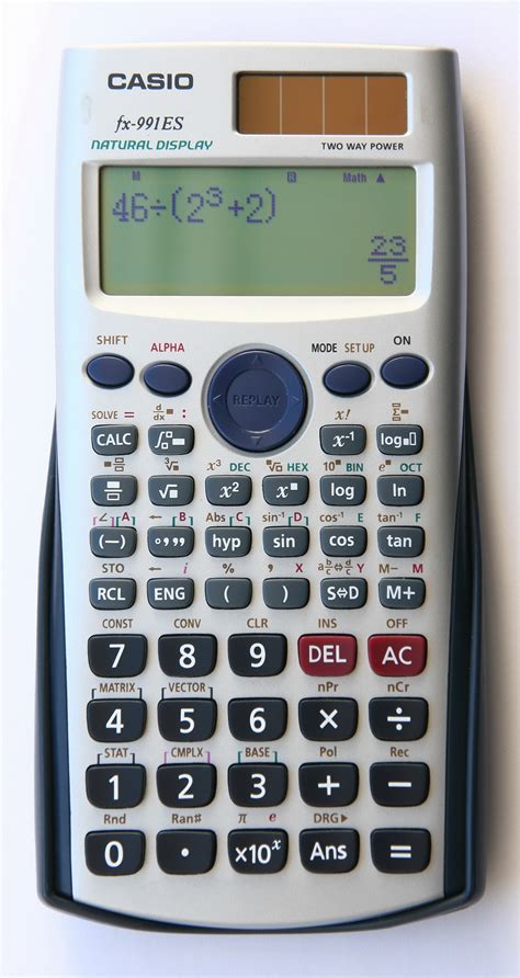 Filecasio Fx 991es Calculator New