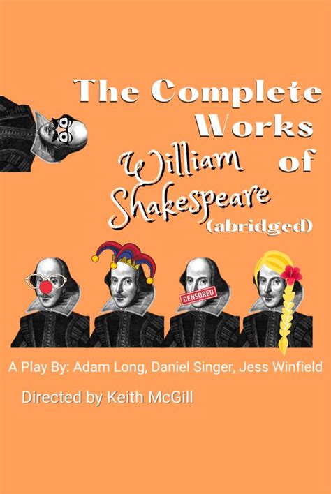 The Complete Works Of William Shakespeare Abridged Tickets In