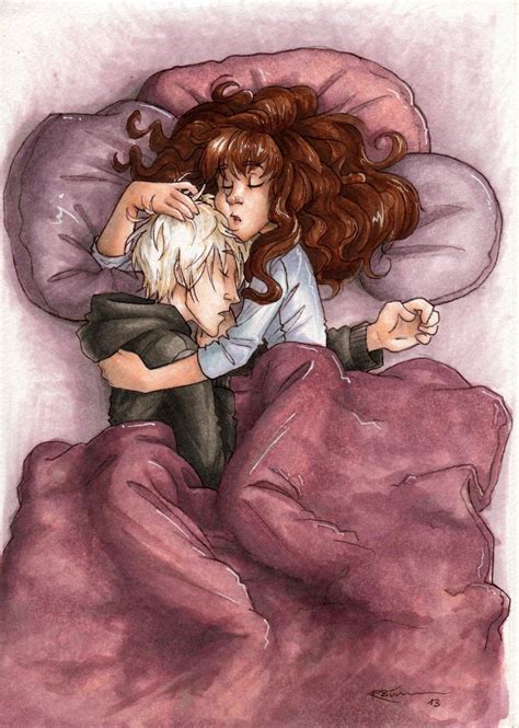 Sleeping [dramione] On Deviantart Harry Potter Art Hermione Fan