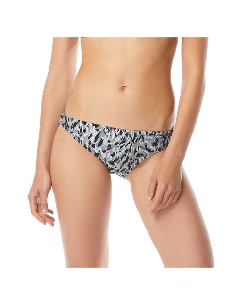 Michael Michael Kors Chain Ring Bikini Bottom Graphic Leopard Beach2ocean