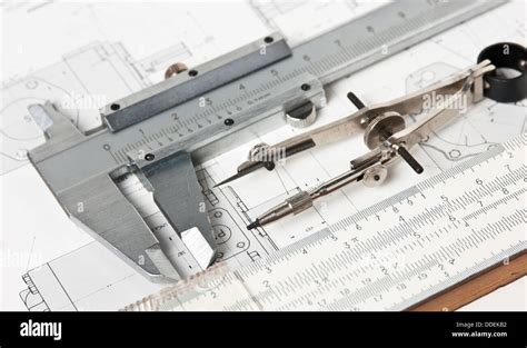 Technical Drawing Tools Hi Res Stock Photography And Images Alamy