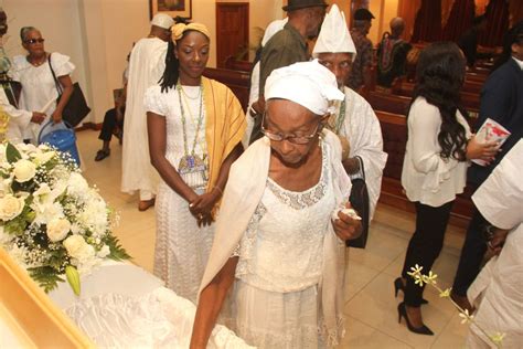 Traditional African Funeral For Mighty Composer Trinidad Guardian
