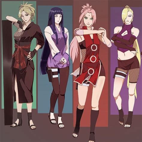 Naruto Female Characters Telegraph