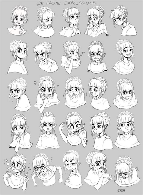 Billedresultat For Facial Expressions Drawing Drawing Expressions