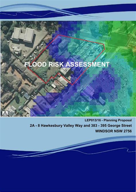 Pdf Flood Risk Assessment Hawkesbury City Council · The Flood Risk Assessment Report In