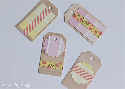 Balsa Wood Gift Tags House By Hoff