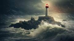 A Lighthouse In Darkness Thompson Strickland Waters Guides The Way Through Grief