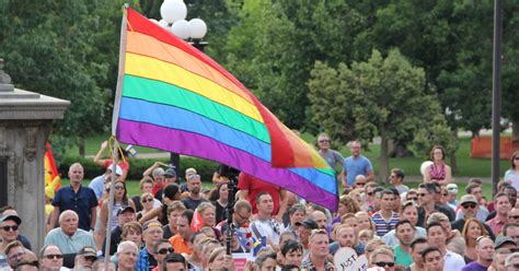 Hundreds Celebrate Same Sex Marriage Ruling At State Capitol
