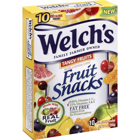 Welchs Fruit Snacks Tangy Fruits Fruit Snacks Festival Foods Shopping