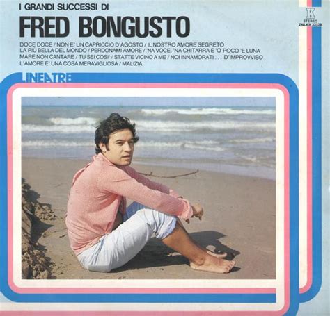 Fred Bongusto I Grandi Successi Di Fred Bongusto 1982 Vinyl Discogs