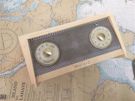 Vintage Marconi Tube Radio Untested Bodnarus Auctioneering