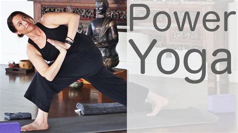 Minute Power Yoga Vinyasa Flow Workout Fightmaster Yoga Videos YouTube