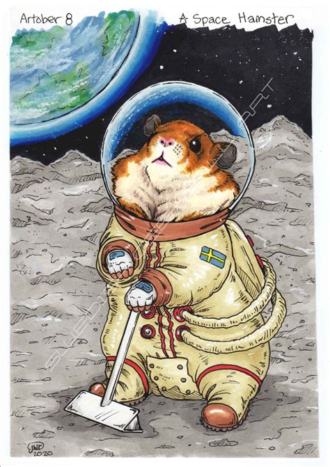 Artober Space Hamster