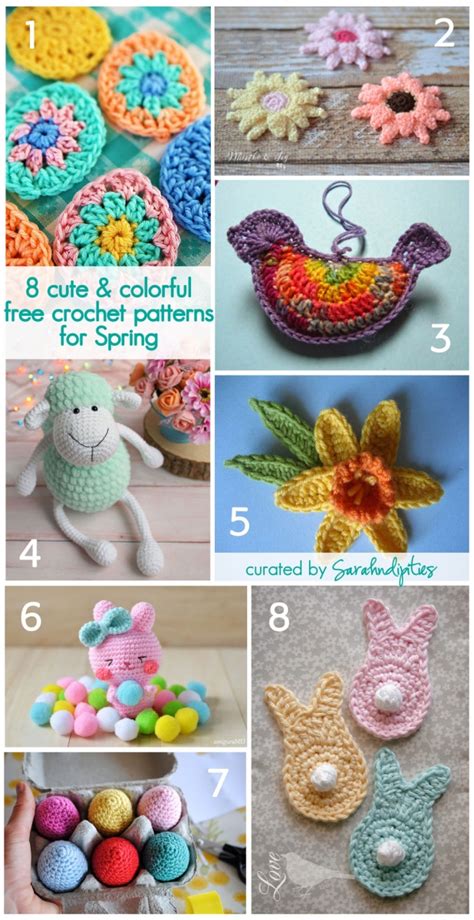 Spring Crochet 10 Free Crochet Patterns For Spring Blooms And Flowers