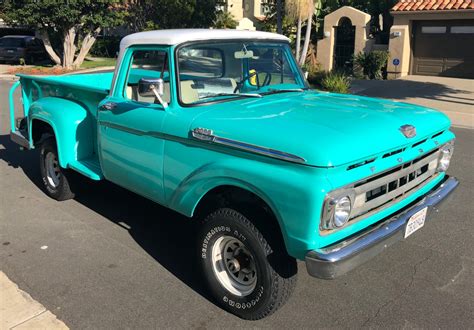 1961 Ford F 100 4x4 4 Speed For Sale On Bat Auctions Closed On