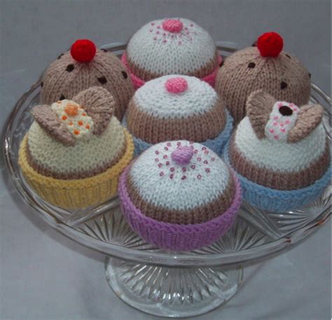 Cup cake knitting patterns - artatheart