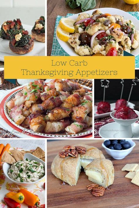 However, appetizers are easy to forget when there is so much to think about! The Best Low Carb Thanksgiving Appetizers, sides and ...