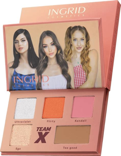 Ingrid Cosmetics Ingrid X Team X Flirty Eyeshadow Palette Paleta