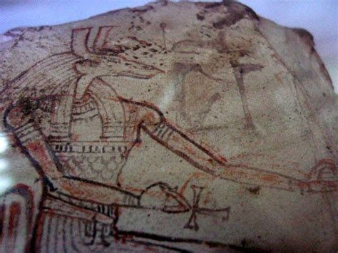 Cairo Museum Ostracon Of Ancient Egyptian God Seth Seth God Of Power