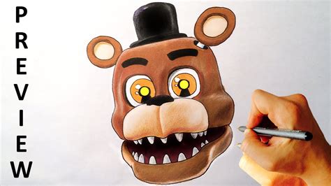 How To Draw Adventure Nightmare Freddy From Fnaf World