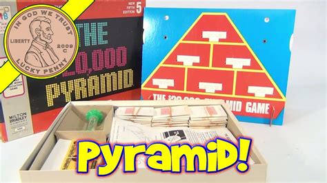 How To Play The Game 20000 Pyramid Board Game 5th Addition No 4404