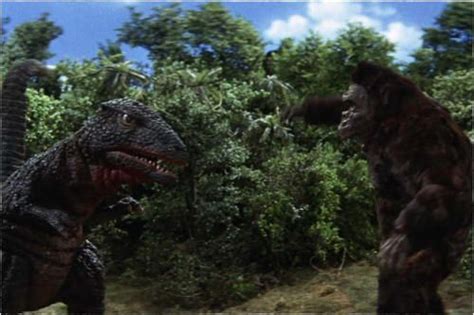Gorosaurus Vs King Kong In King Kong Escapes 1967 King Kong