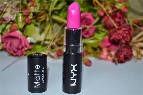 I love the color and i love how it looks right away when i apply it. RybaTV: NYX Matte Lipstick - Shocking Pink