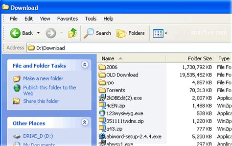 Folder Size Freeware Ghacks Tech News