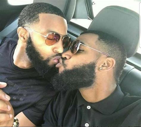 TF Is This Viral Photo Of Two Good Looking Bearded Gang Guys Sharing A Kiss