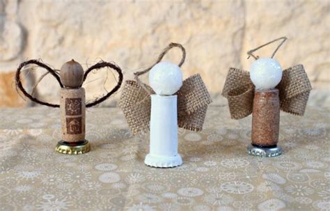 Make Cork Angel Ornaments With Recycled Items Dollar