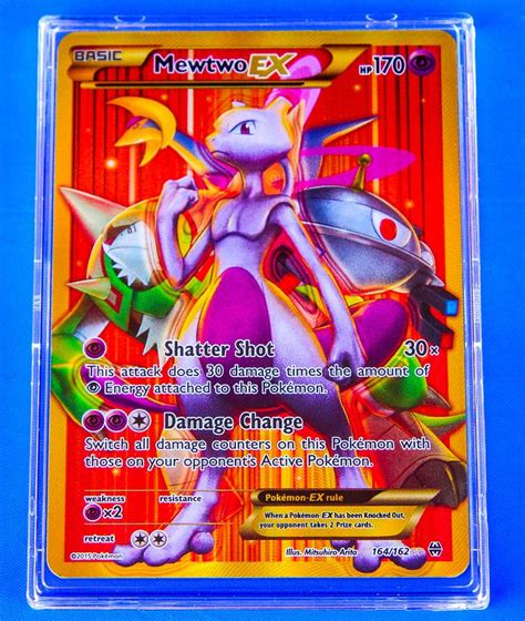 Buy from multiple sellers and receive the cards in one shipment. Pokemon Mewtwo EX 164 162 Red XY Breakthrough Secret RARE ... | Pokemon mewtwo, Cool pokemon ...