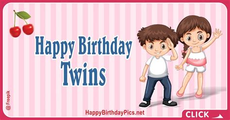 Happy Birthday Beautiful Twins