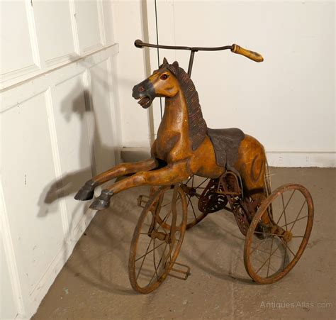 Antiques Atlas 20th Century Copy Of Victorian Toy Tricycle Horse
