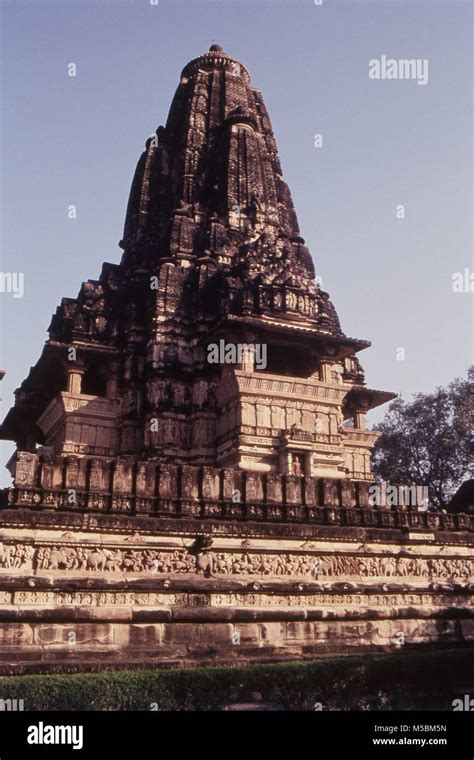 Chitragupta Temple West Great Khajuraho Madhya Pradesh India Stock