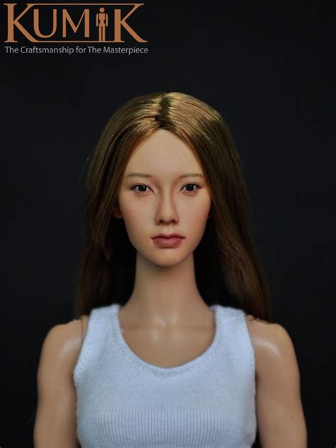 Dragon Modelsde Kumik Asian Female Headsculpt Km008np With