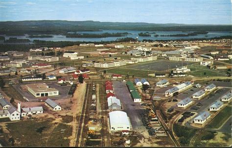 Camp Petawawa On Ontario Army Aerial Canada Military Base Vintage