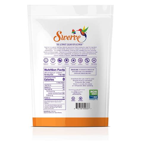 Buy Swerve Ultimate Sugar Replacement Sweetener Granular Sugar