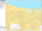 Gary Indiana Wall Map (Basic Style) by MarketMAPS - MapSales.com