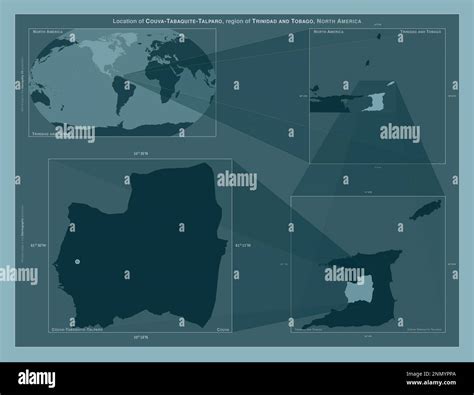 Couva Tabaquite Talparo Region Of Trinidad And Tobago Diagram Showing The Location Of The
