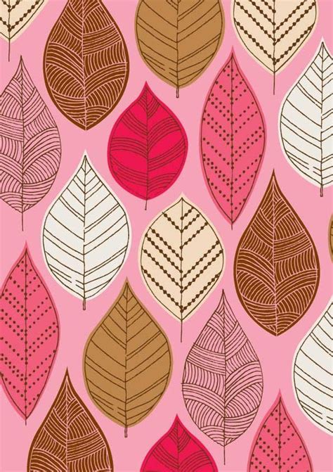 Autumn Leaves Pink Limited Edition Giclee Print