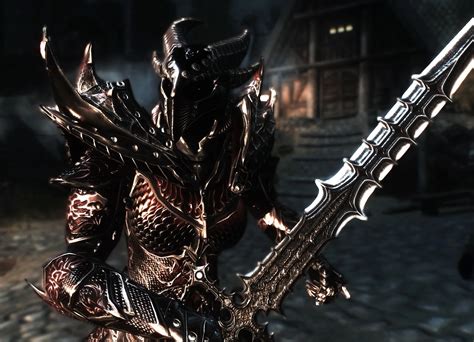 Daedric Armor And Weapon Improvement At Skyrim Special Edition Nexus
