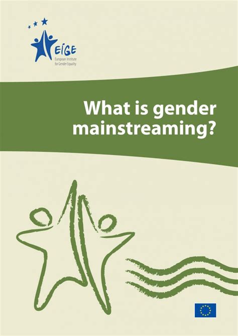 Pdf What Is Gender Mainstreamingptgendermainstreaming