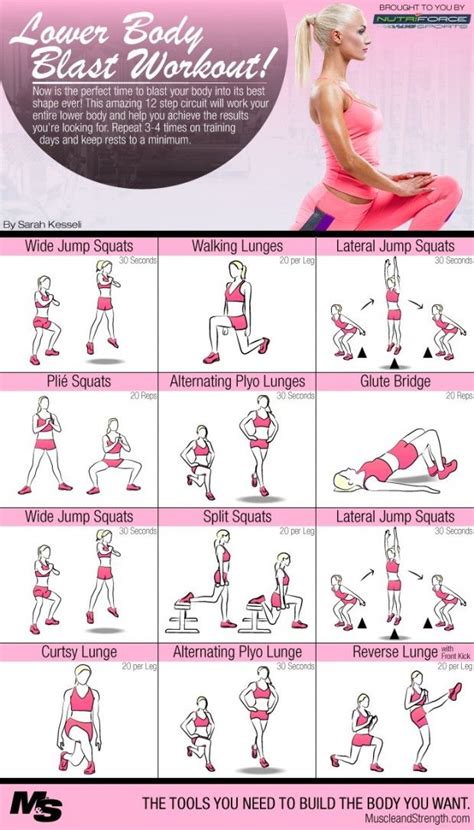 Lower Body Workout Circuit