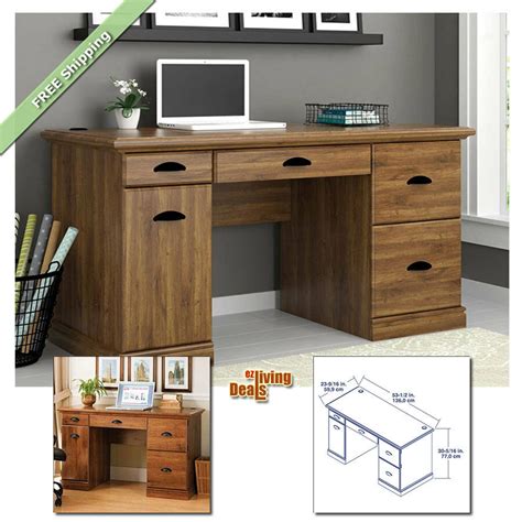 Make your space stand out with one of my desks. Computer Desks for Home Office with Storage Table Wood ...