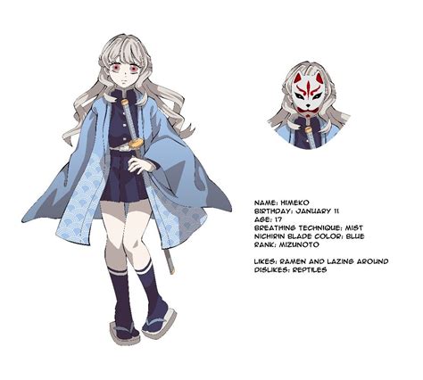 Kimetsu No Yaiba Oc In 2020 Anime Character Design Anime Oc Anime