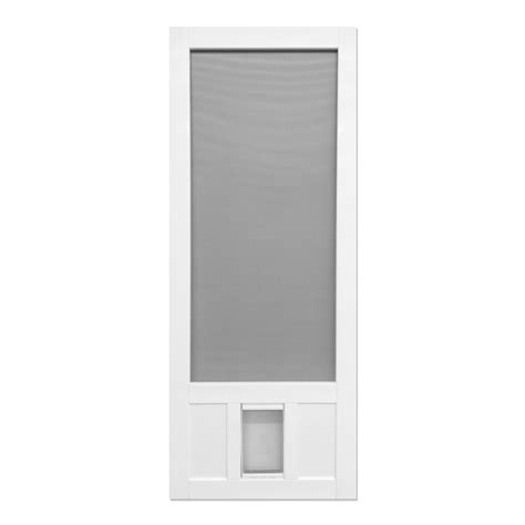 Maybe you would like to learn more about one of these? Shop Screen Tight Chesapeake White Vinyl Screen Door with ...