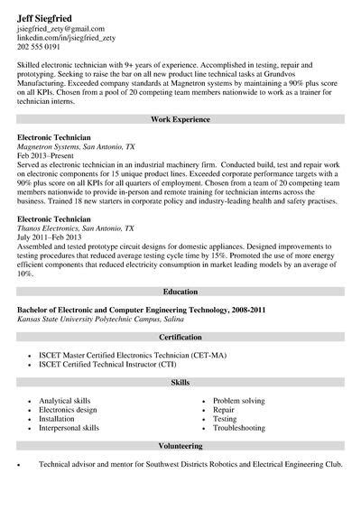 How To Write An Effective Resume Job Description Examples