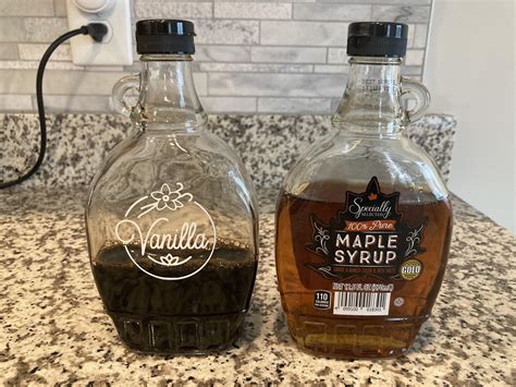 Reuse Maple Syrup Bottle For Vainilla Rzerowaste