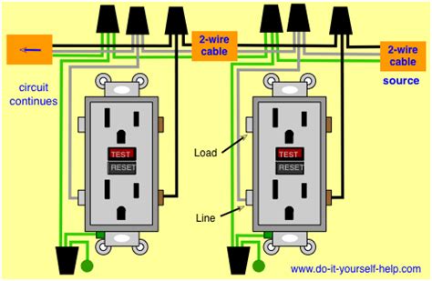 wiring diagrams  electrical receptacle outlets    helpcom