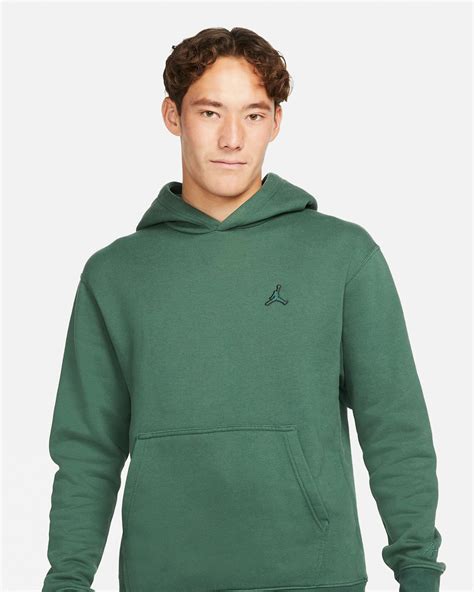 Jordan Essentials Mens Fleece Pullover Hoodie Vert Da9818 333